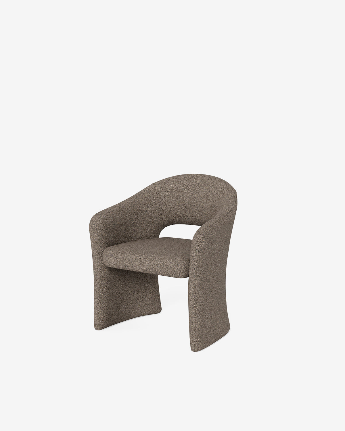 Tori spisebordsstol m/armlæn, taupe