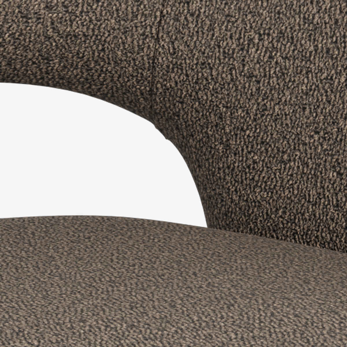 Tori spisebordsstol m/armlæn, taupe