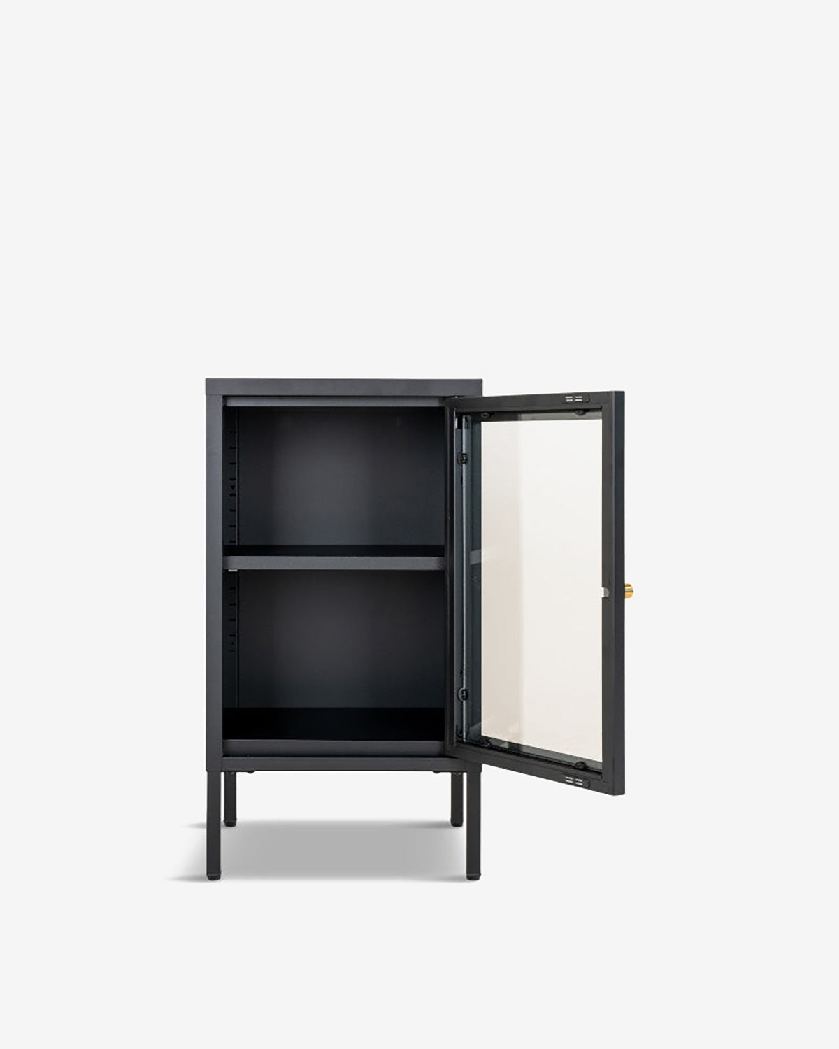 Dalby, sengebord sort