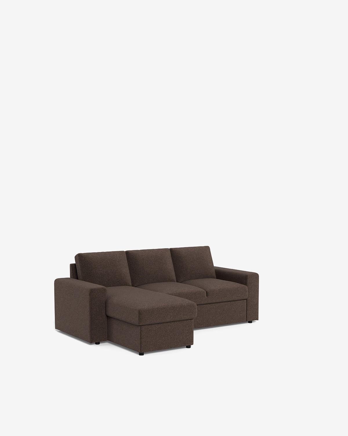 Conan sovesofa m/chaiselong, brun
