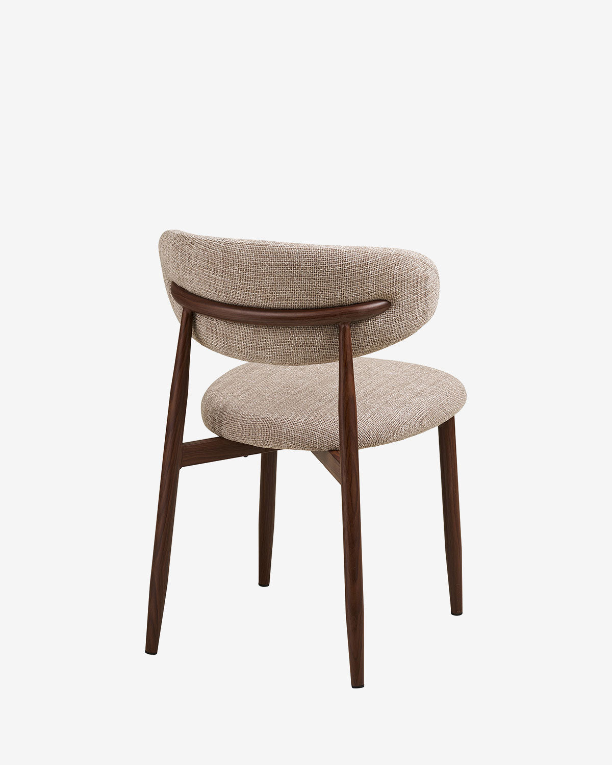 Linea spisebordsstol, sand/valnød