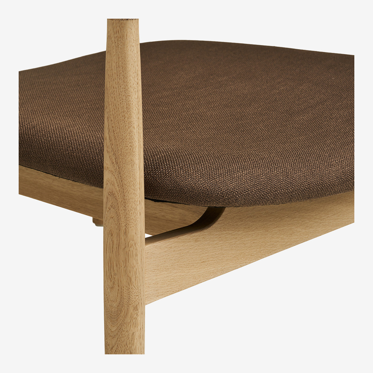 Frame loungestol, natur/brun