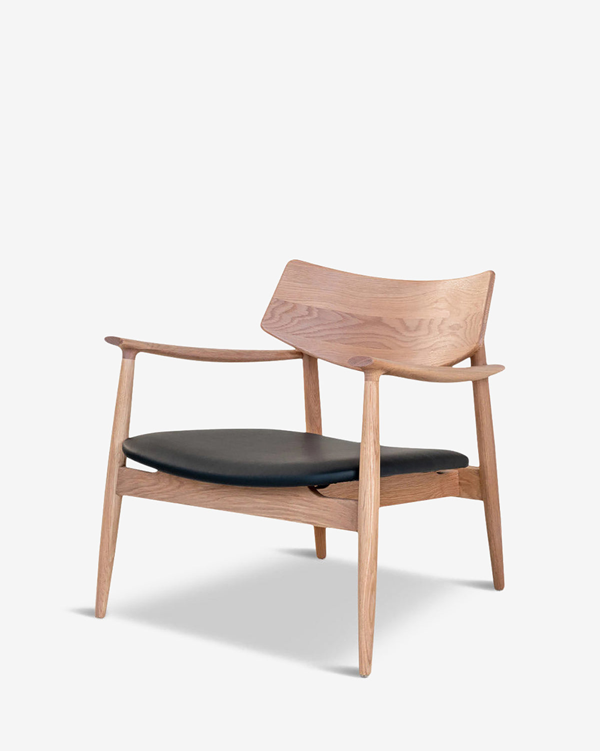 Frame loungestol, natur/sort