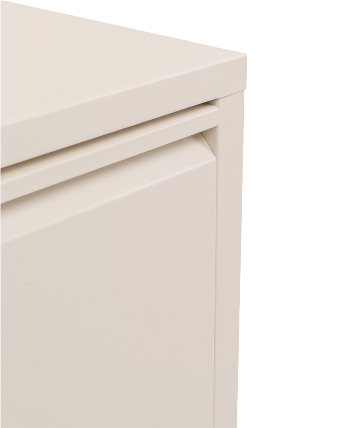 Caruso skoskab, 2 låger, beige