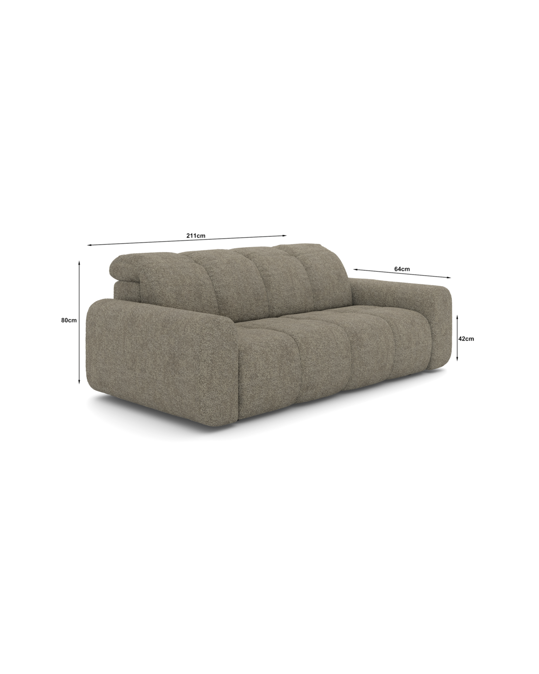Bullet Sofa 2. pers.