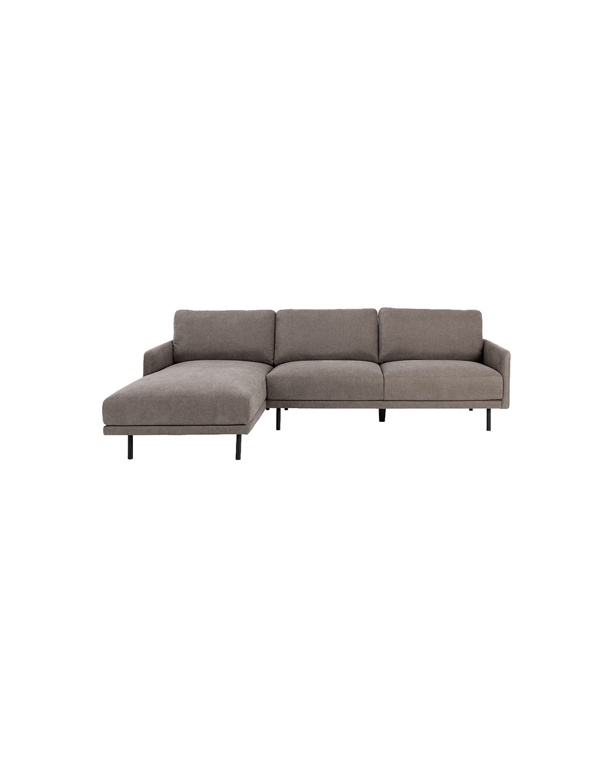 Calma sofa m/chaiselong, Taupe