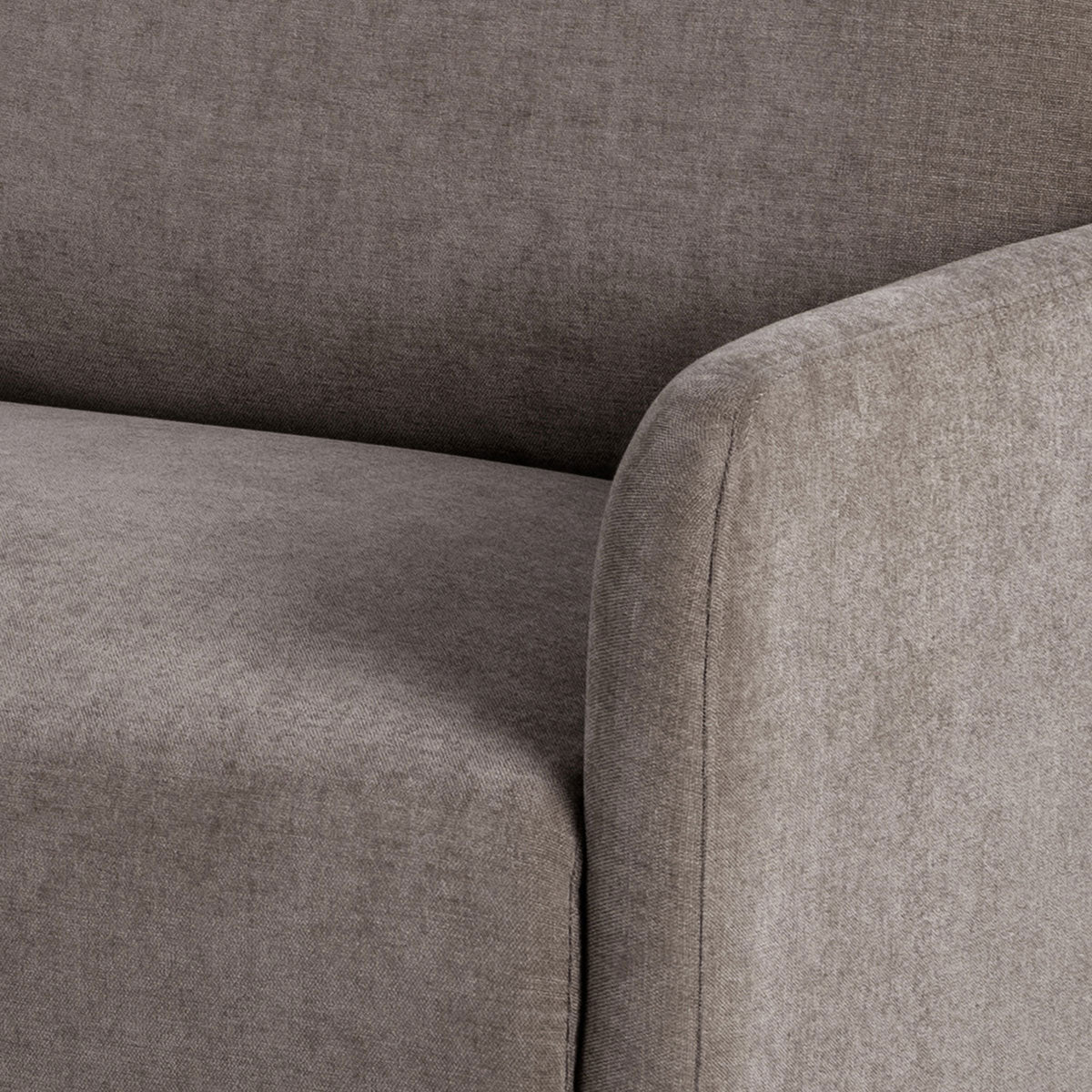 Calma sofa m/chaiselong, Taupe