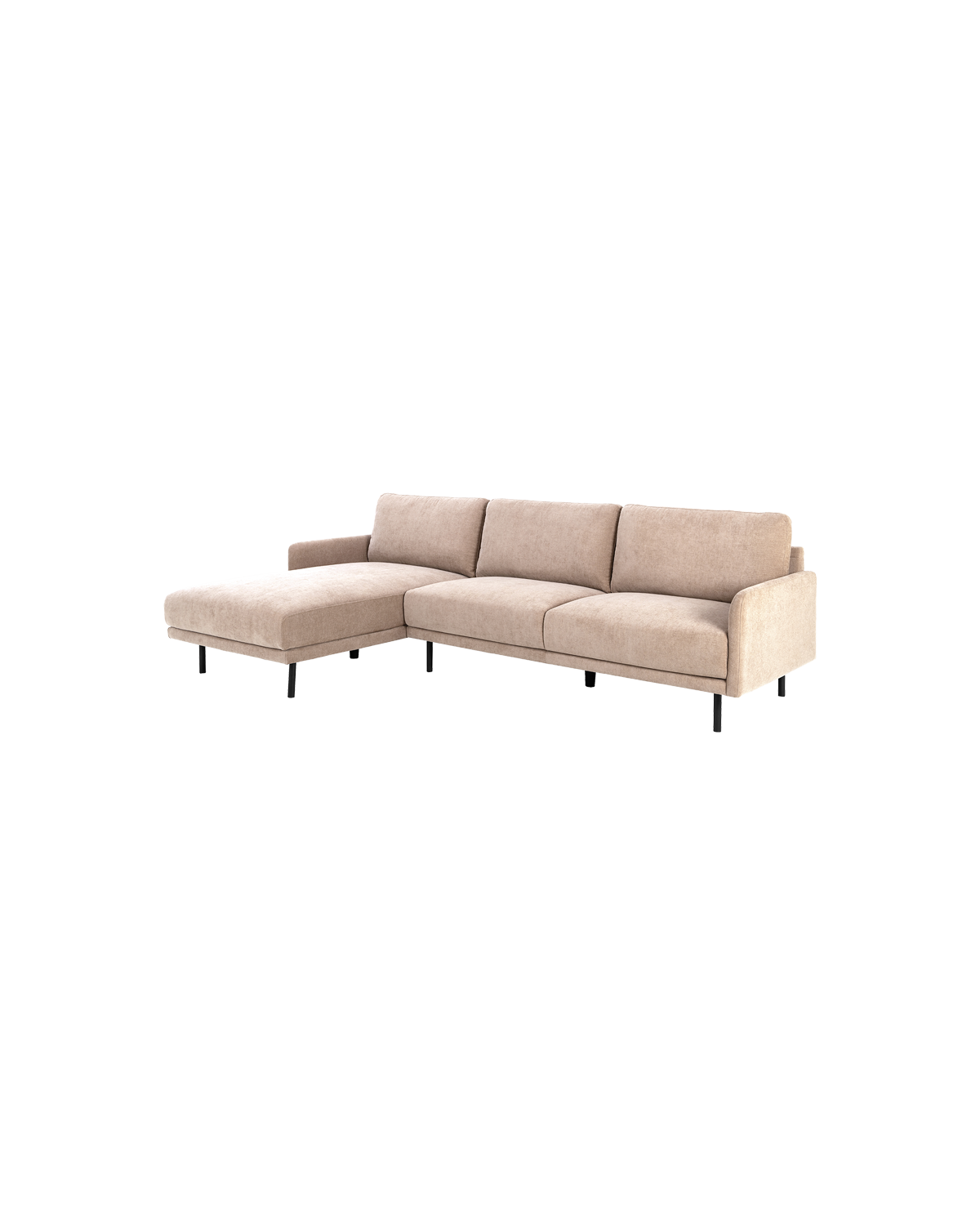 Calma sofa m/chaiselong, beige
