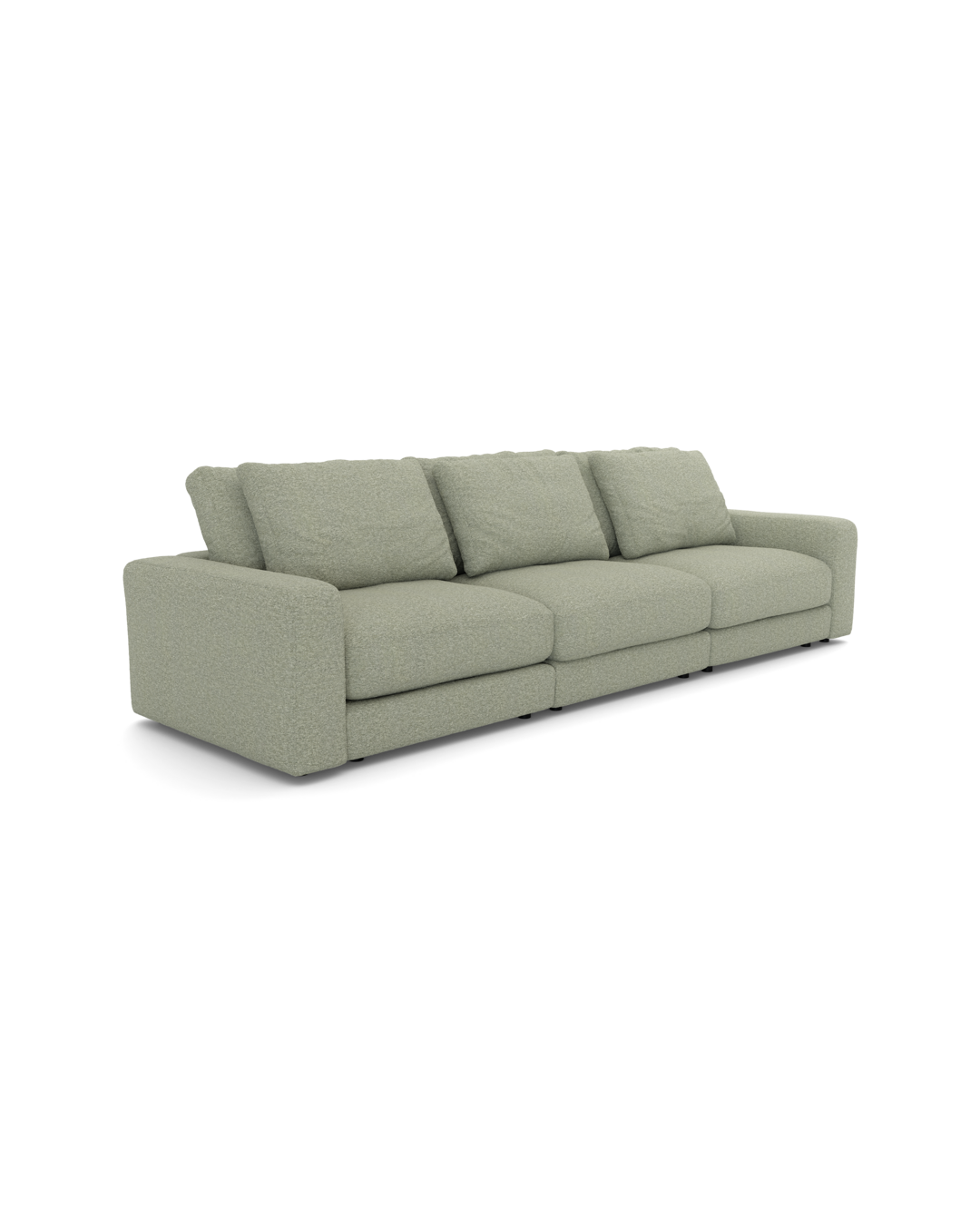 Rio sofa 3 pers. med bredde arme