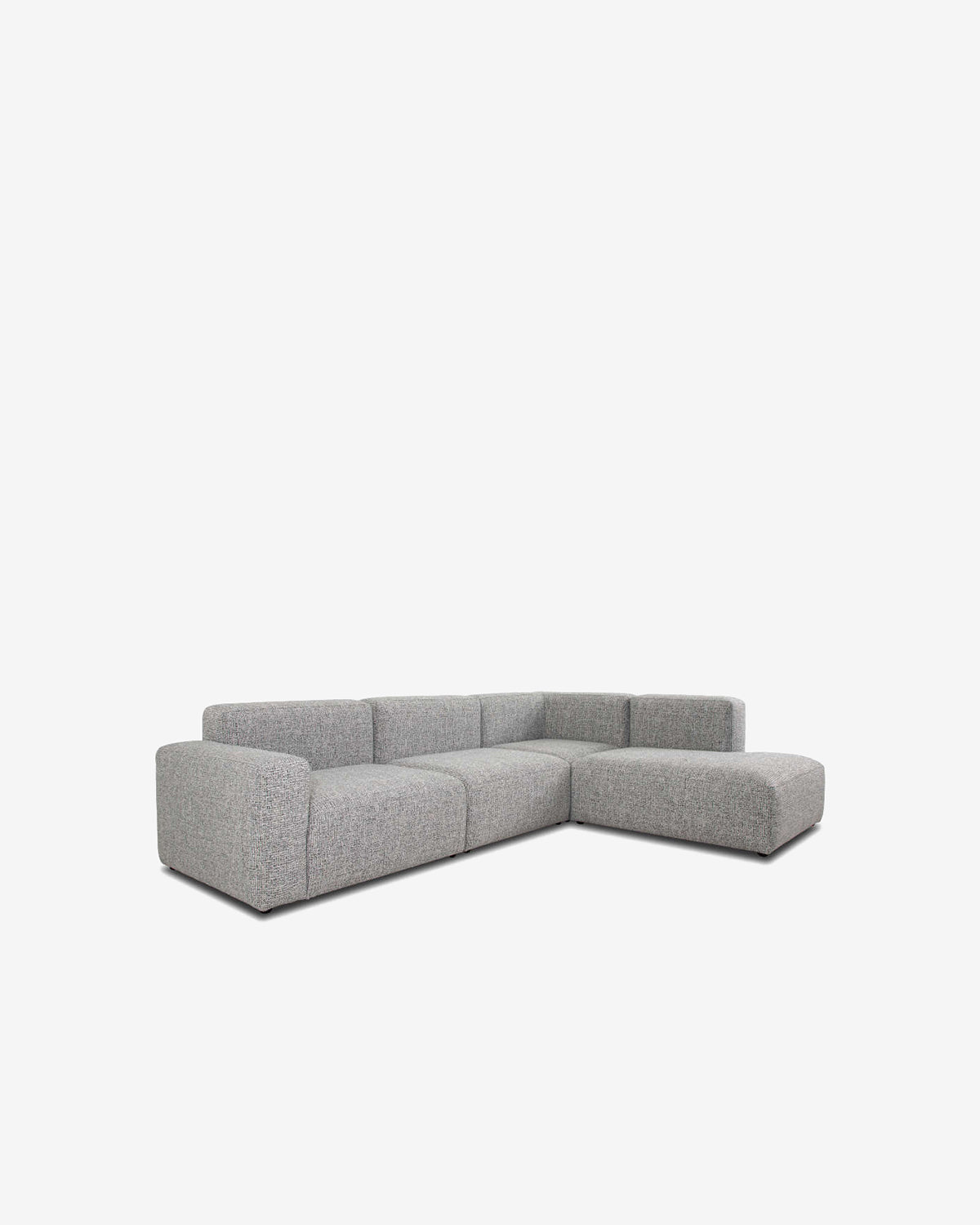Risor hjørnesofa m/openend, lys grå