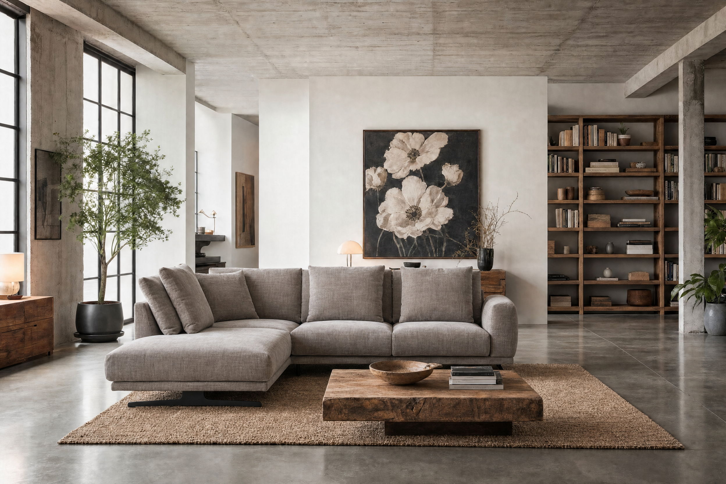 Salerno hjørnesofa, Venstrevendt m. open end