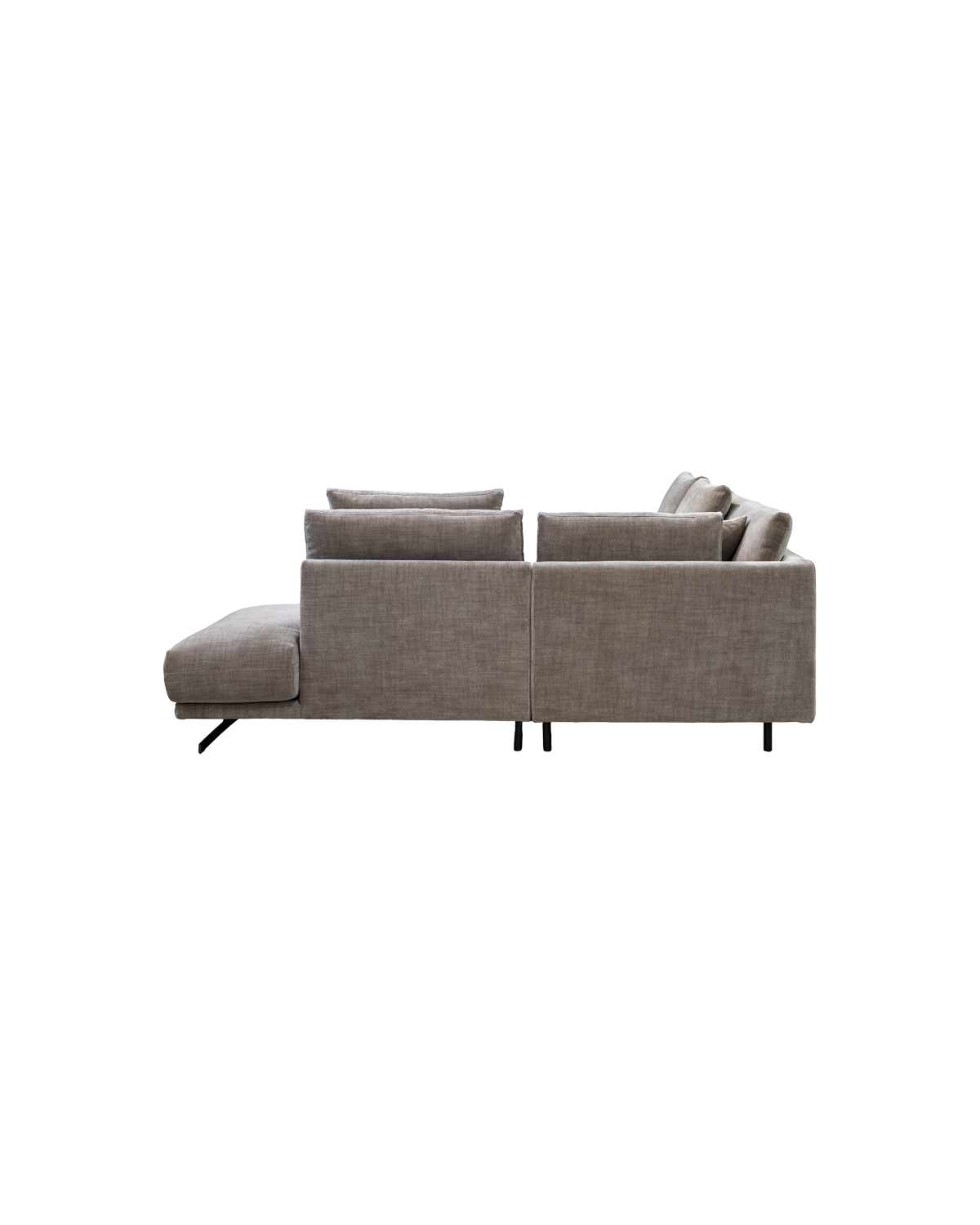 Salerno hjørnesofa, Højrevendt m. open end