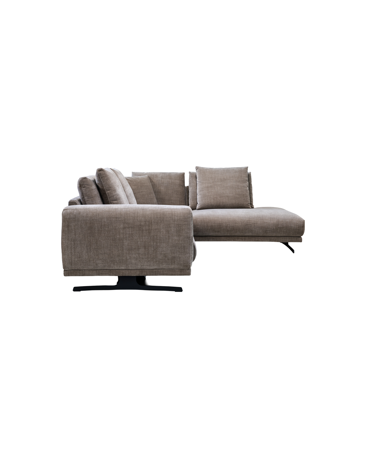 Salerno hjørnesofa, Højrevendt m. open end