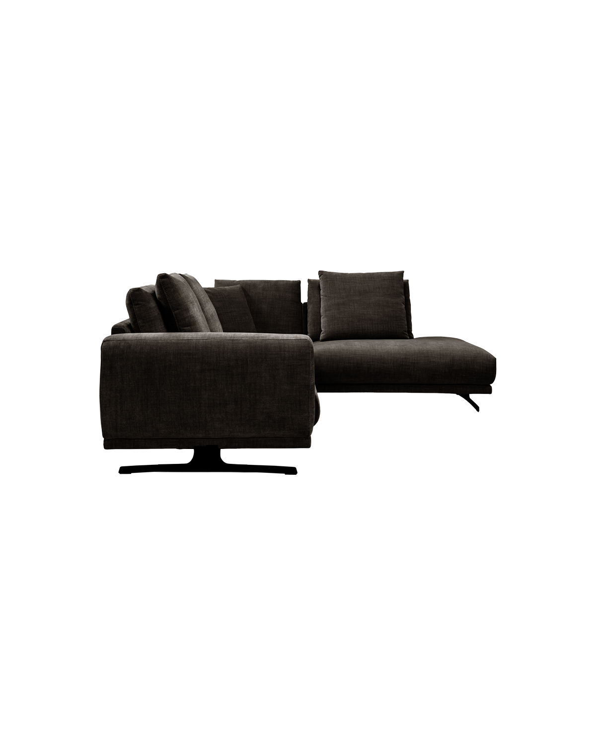 Salerno hjørnesofa, Højrevendt m. open end