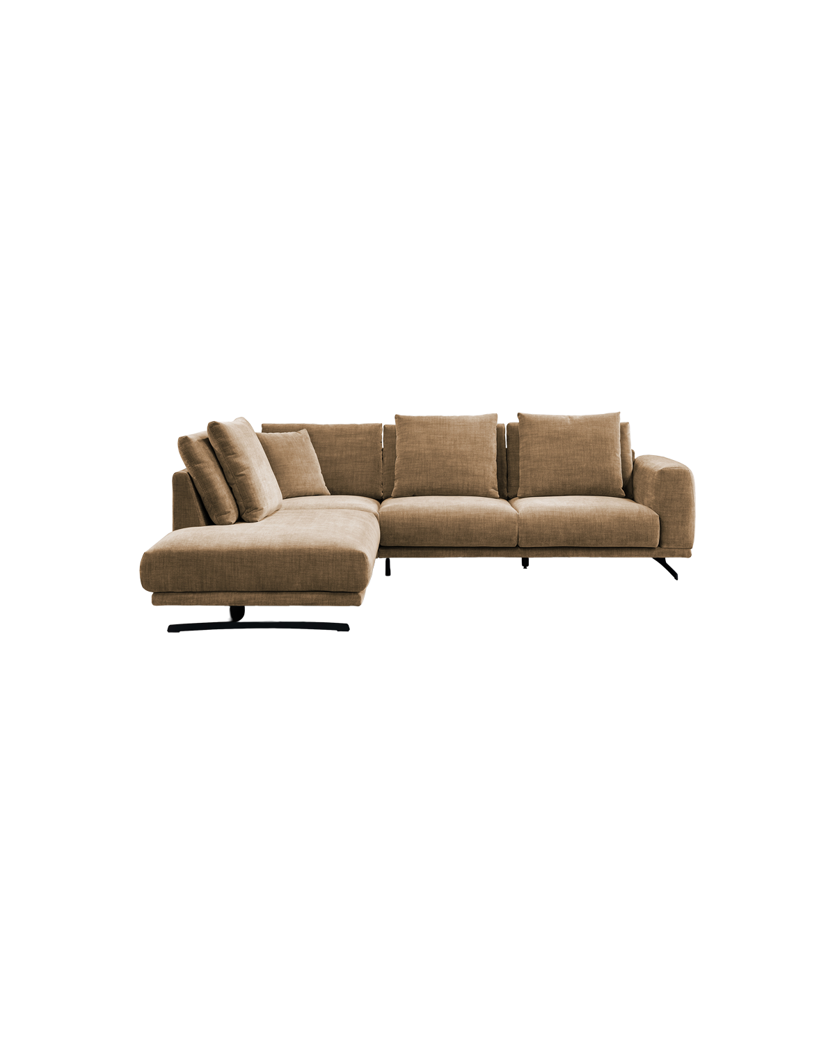Salerno hjørnesofa, venstrevendt med open end