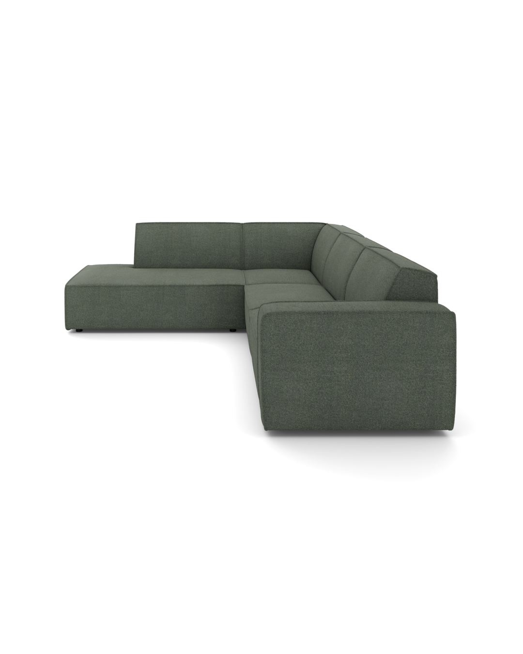 Espada hjørnesofa med pufafslutning venstre