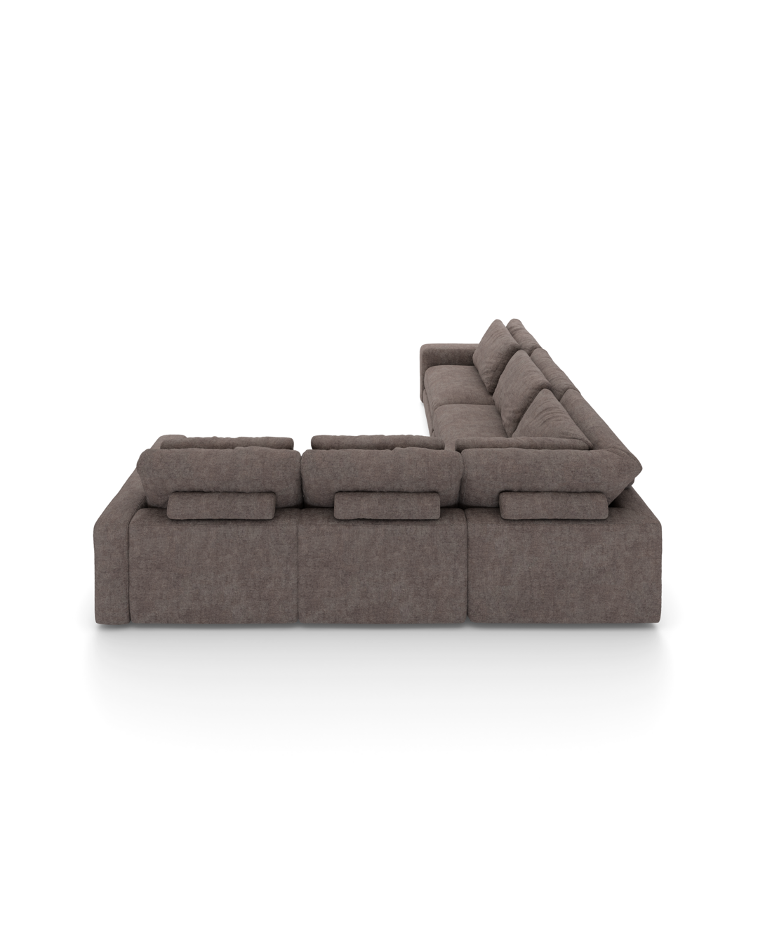 Rio hjørnesofa 5 pers.sofa med bredde arm