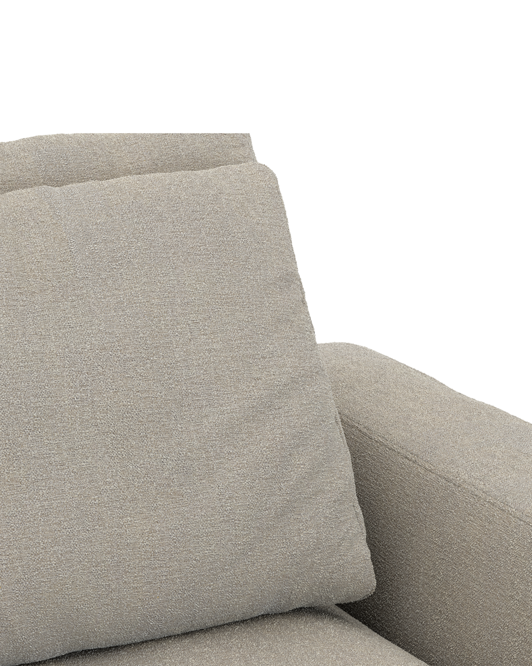 Rio hjørnesofa 5 pers.sofa med bredde arm