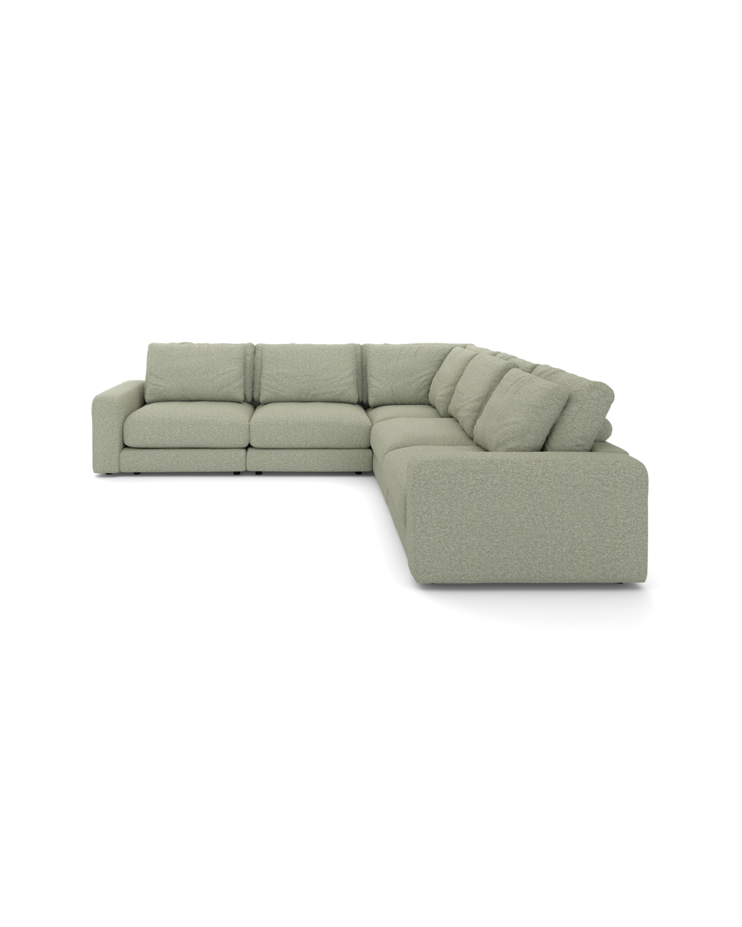 Rio hjørnesofa 5 pers.sofa med bredde arm