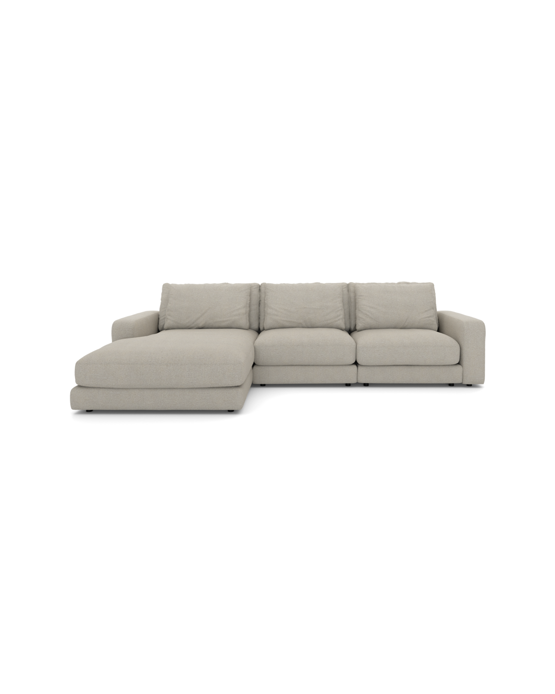 Rio Sofa med chaiseloung venstre og bred arm