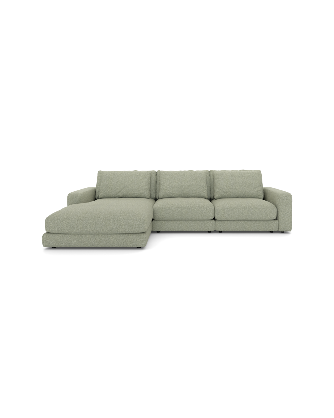 Rio Sofa med chaiseloung venstre og bred arm