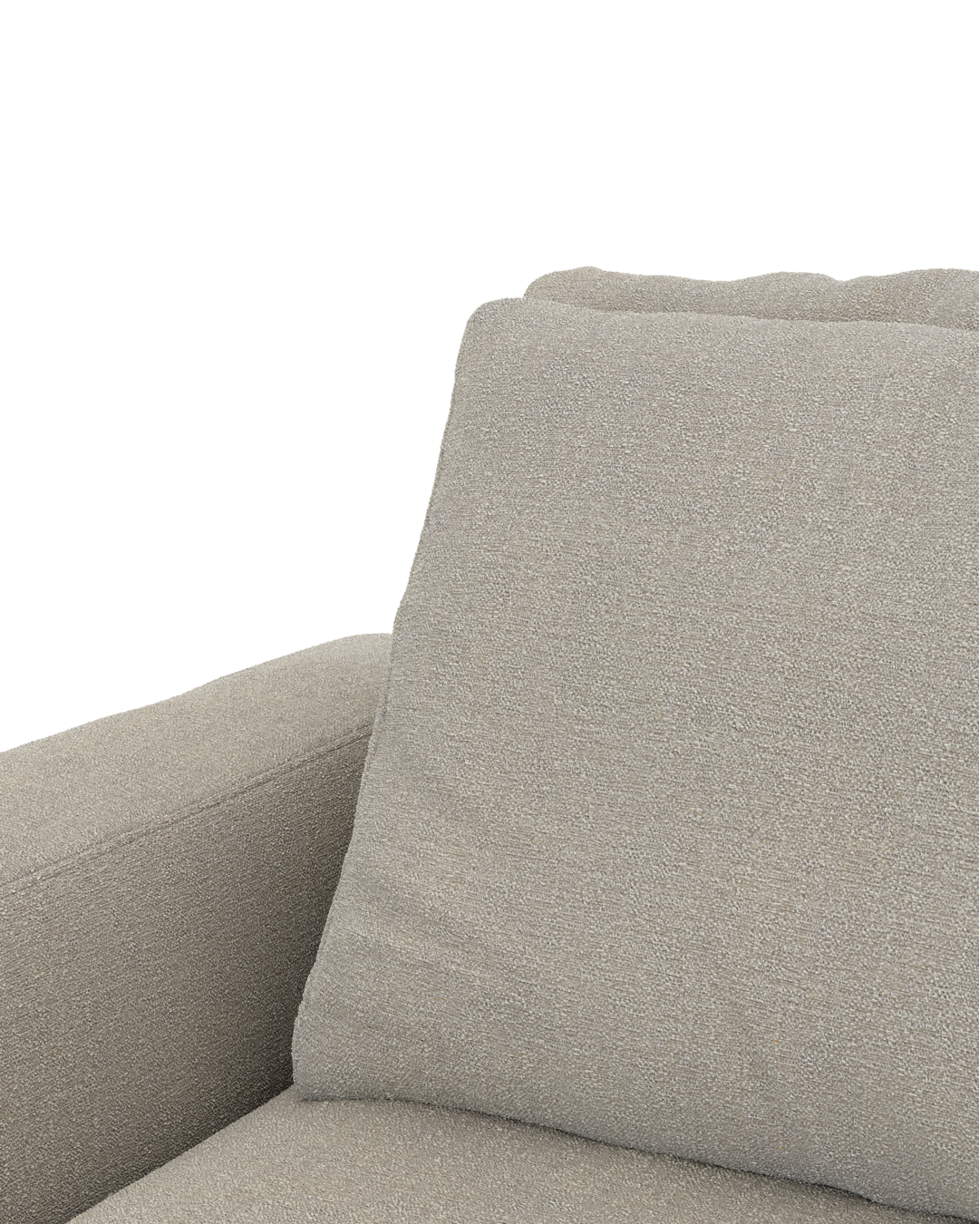 Rio Sofa med chaiseloung højre og bred arm