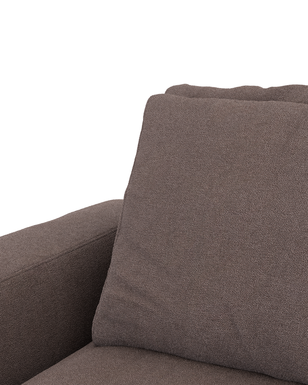 Rio Sofa med chaiseloung højre og bred arm