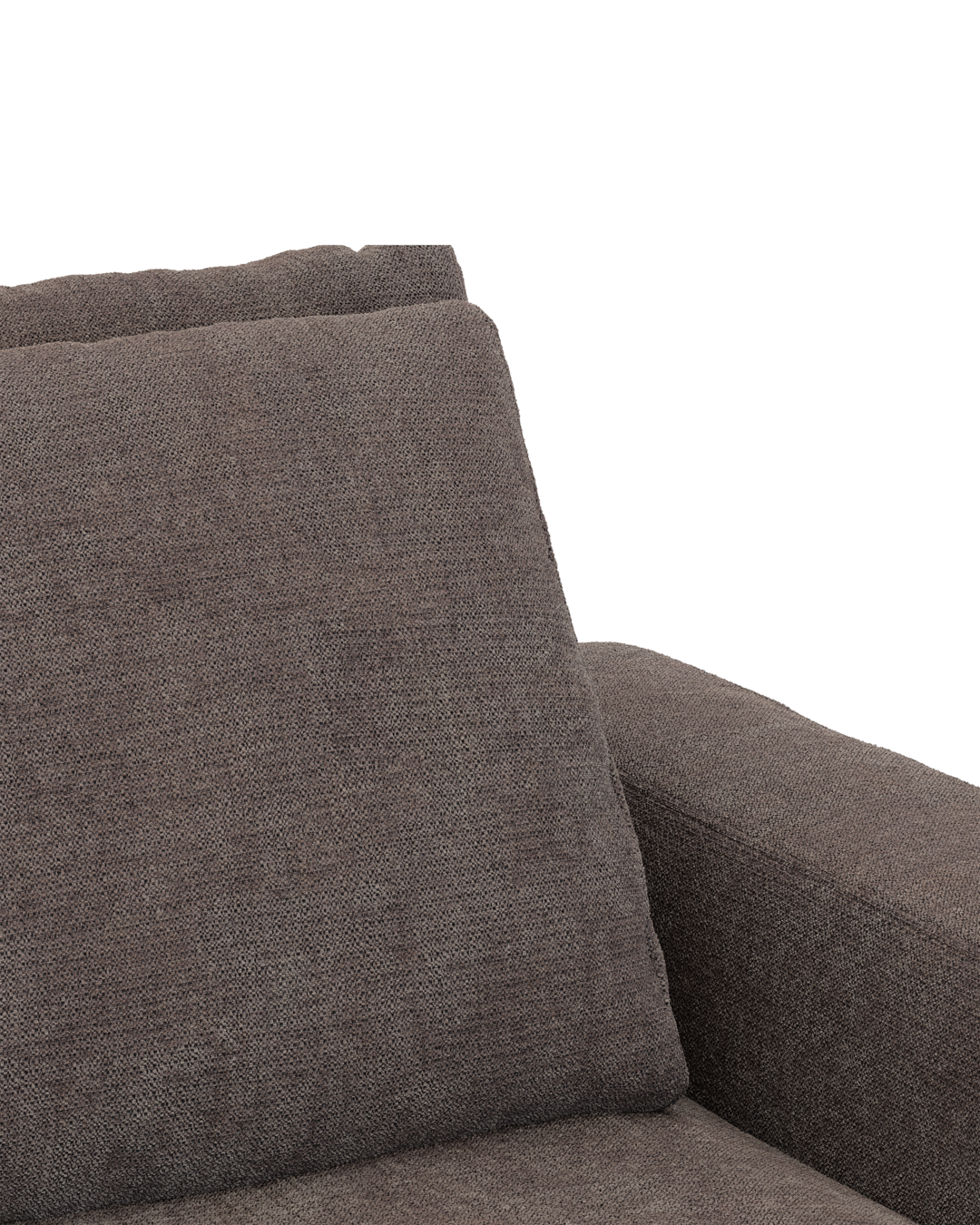 Rio hjørnesofa med pufafslutning venstre og stort hjørne