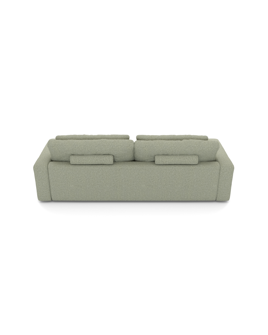 Rio sofa 4 pers. med bredde arme og 2 puder