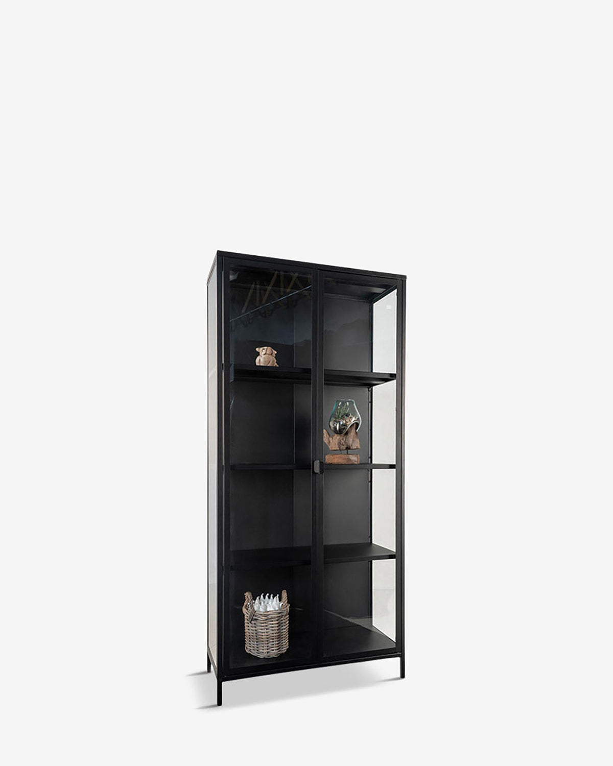 Brisbane vitrine, sort