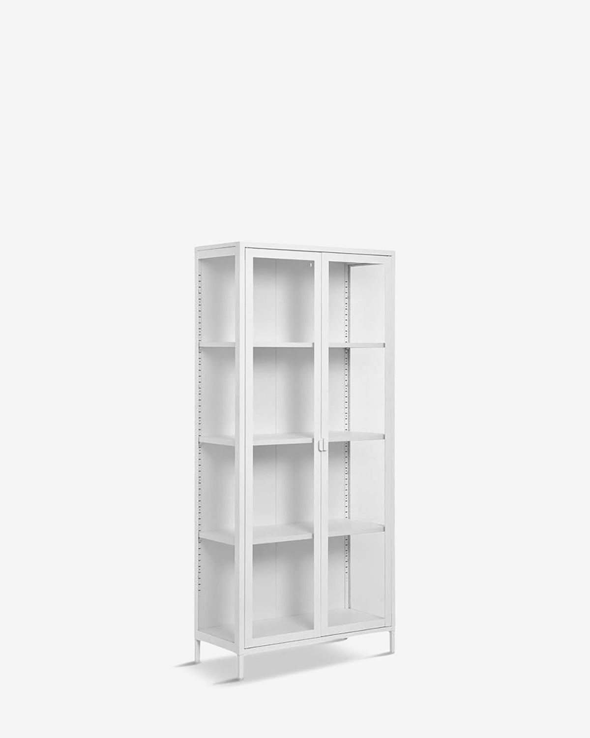 Brisbane vitrine, hvid