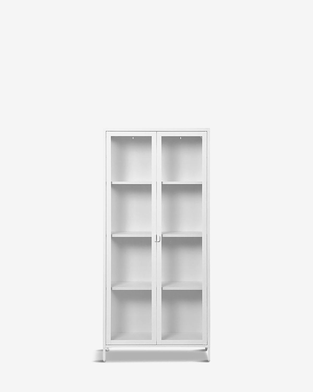 Brisbane vitrine, hvid