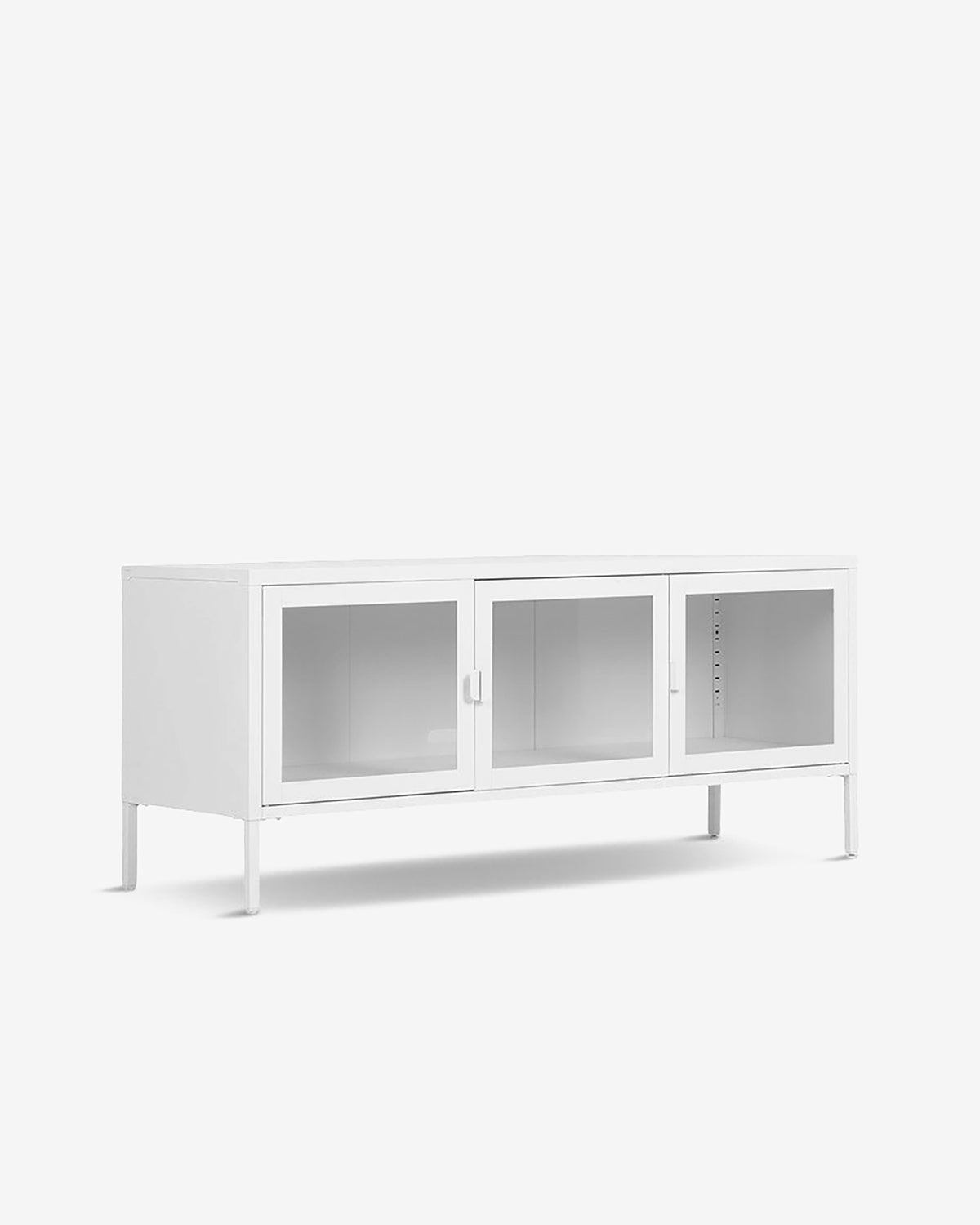 Brisbane tv-bord, hvid