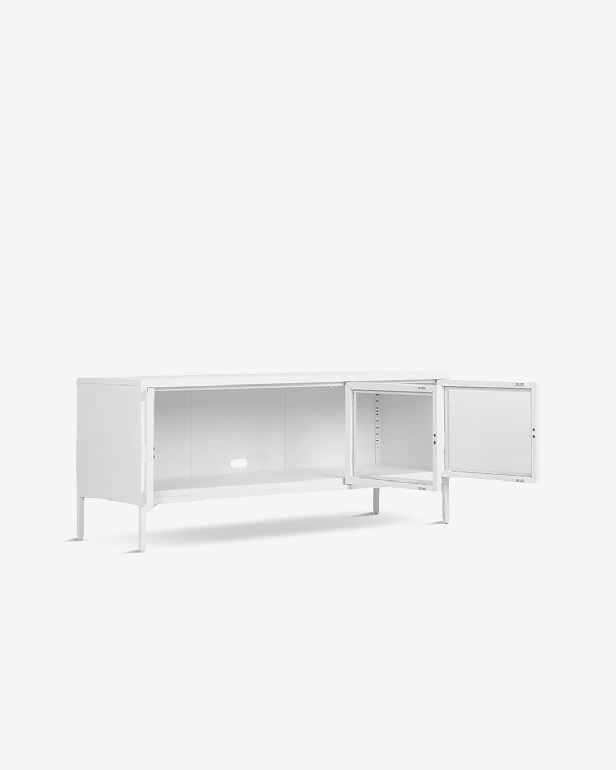 Brisbane tv-bord, hvid