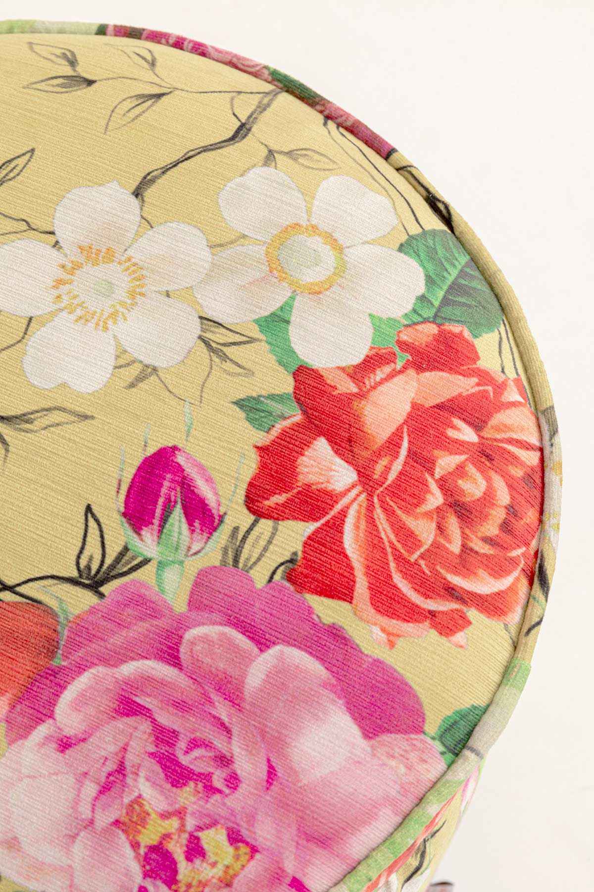 Flower fever puf, gul