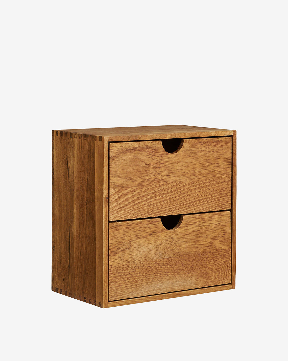 Townsville væghylde m/skuffer, eg