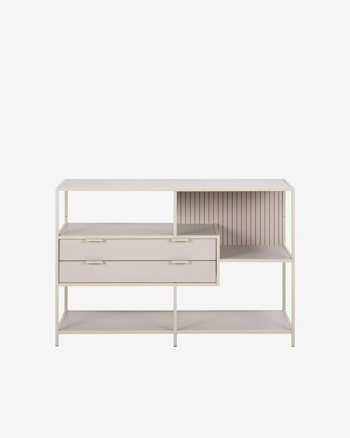 Gwenn reol asymmetrisk lav med skuffer