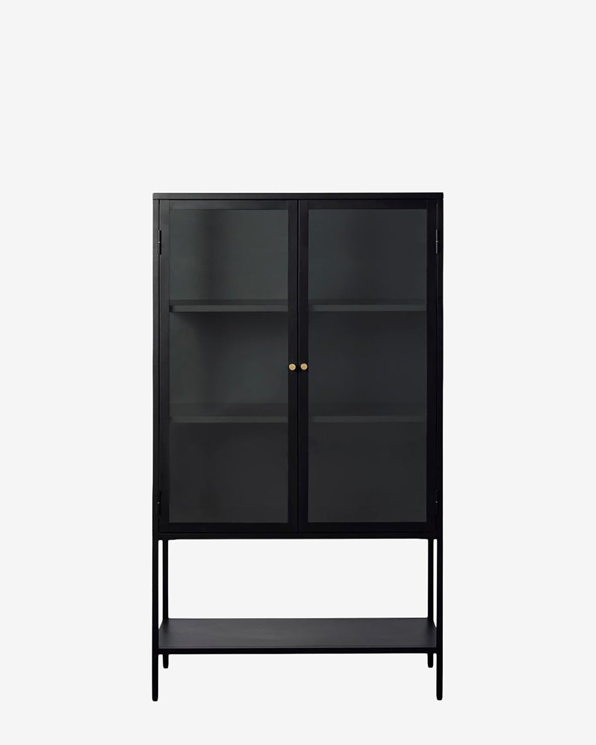 Carmel vitrine, sort