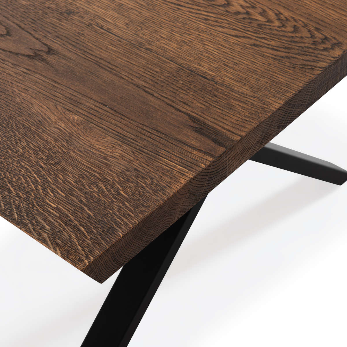 Nordica plankebord, massiv eg, mocca