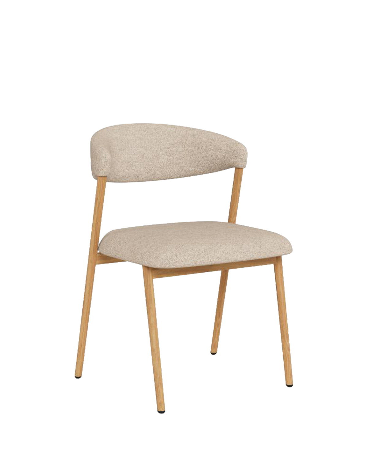 Larry, spisebordsstol, Beige/eg