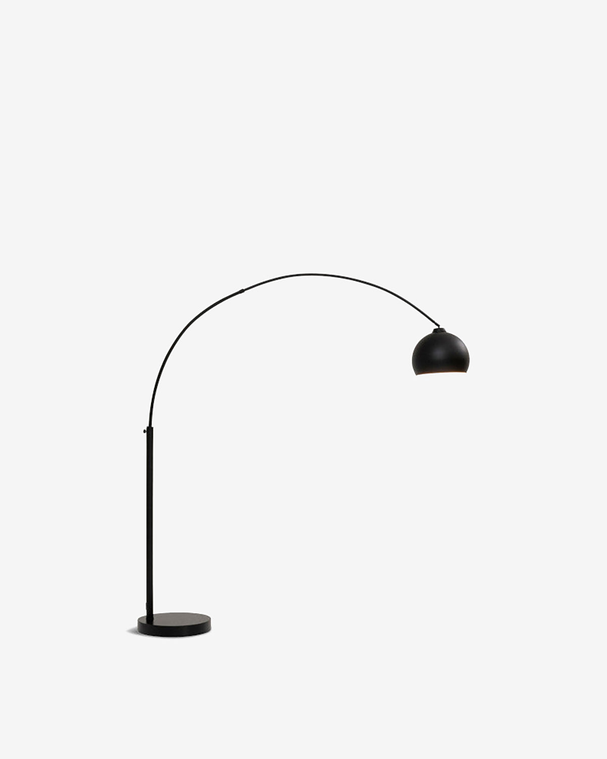 Lounge gulvlampe, sort