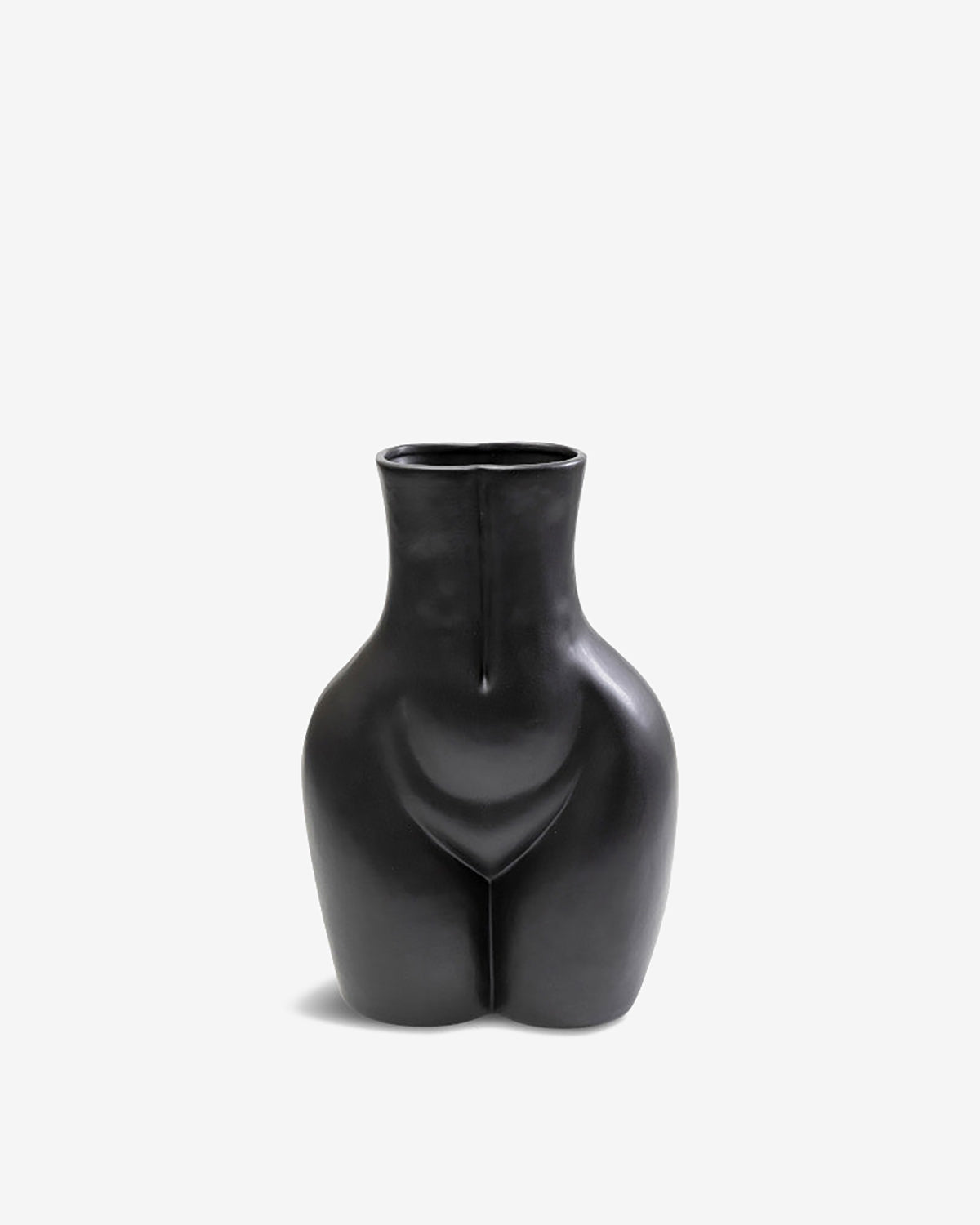 Donna vase stor, sort