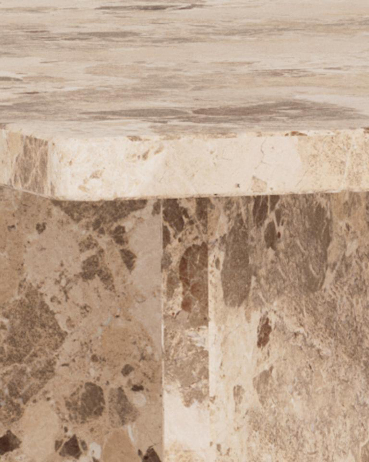Vega sofabord, latte marmor