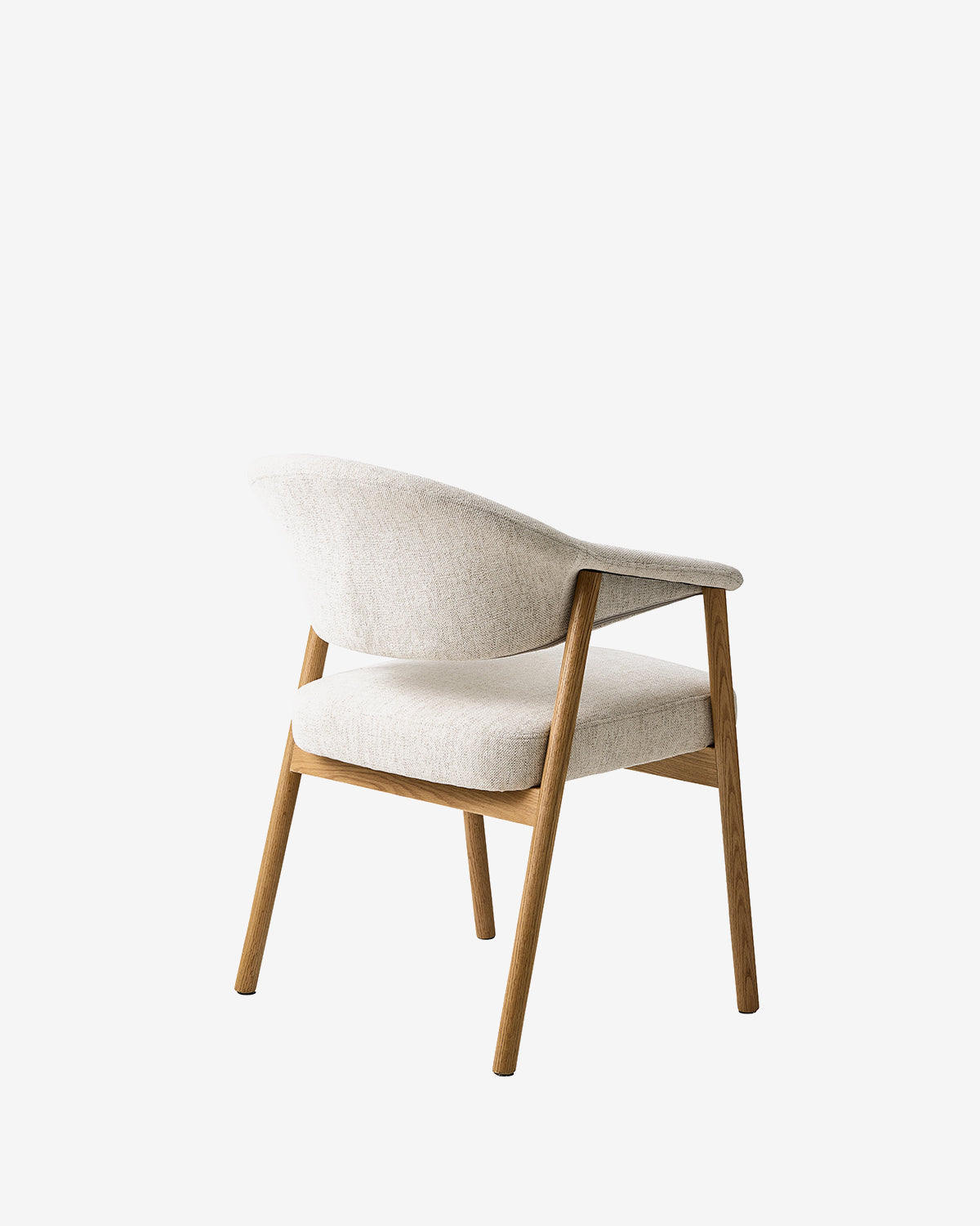 Elk spisebordsstol, natur eg/ sand