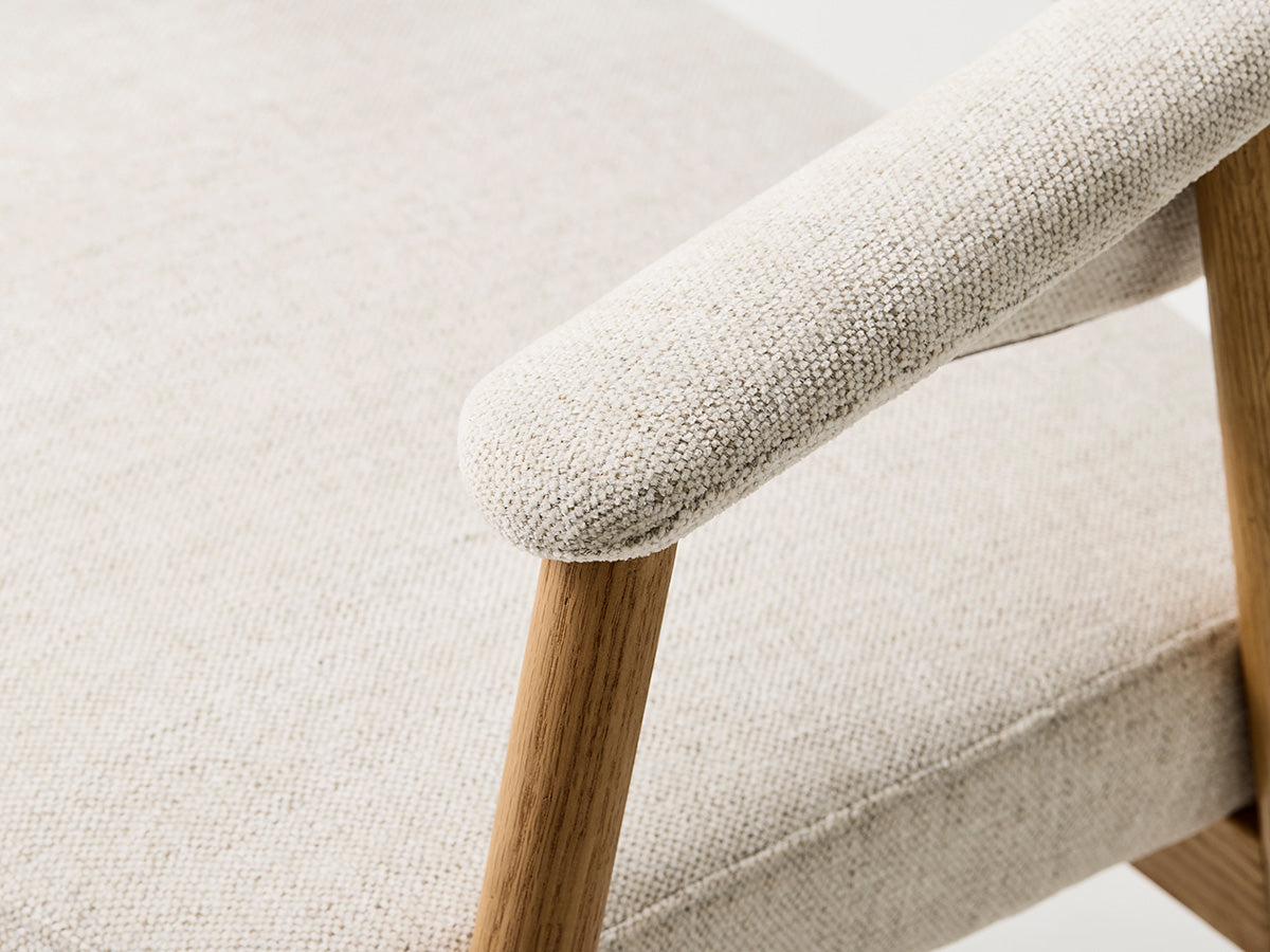 Elk spisebordsstol, natur eg/ sand