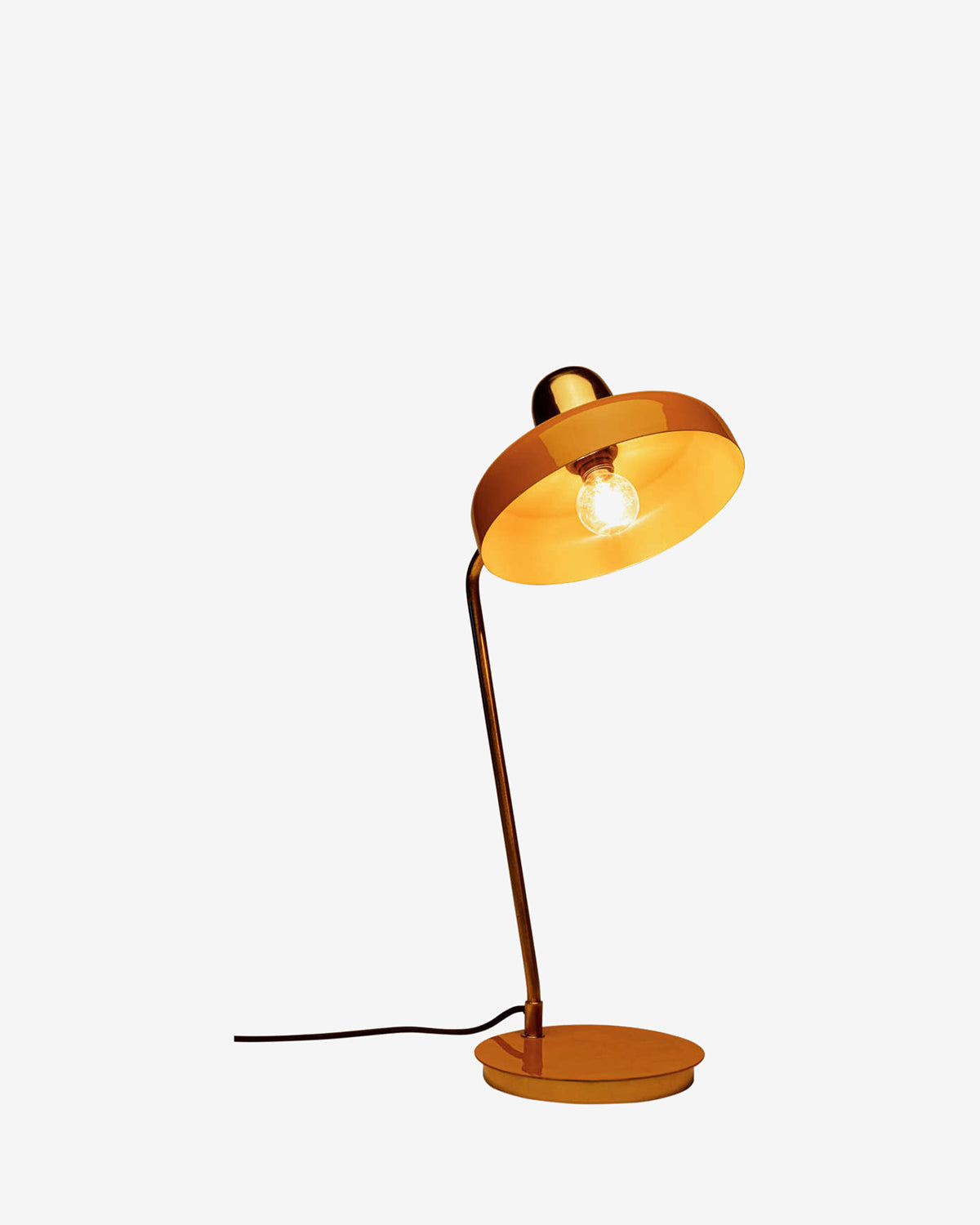 Demi gul bordlampe