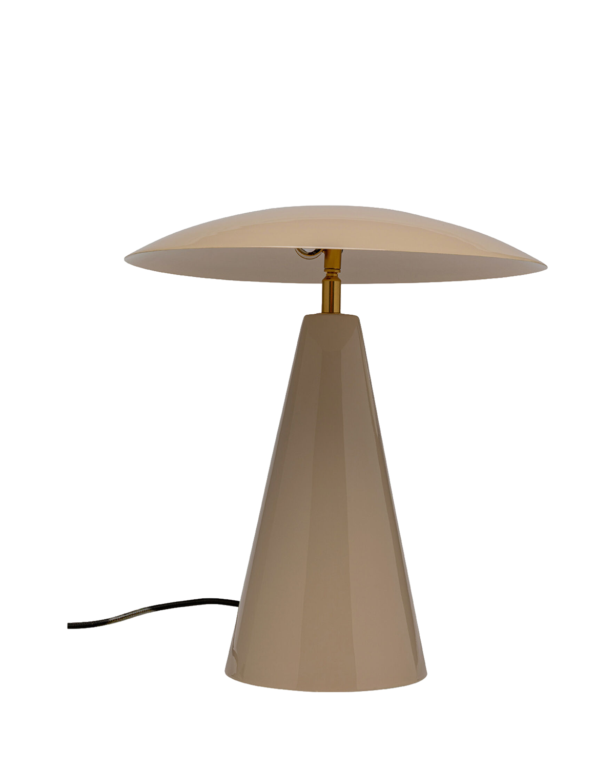 Fungo Bordlampe, Flat Cream 33cm