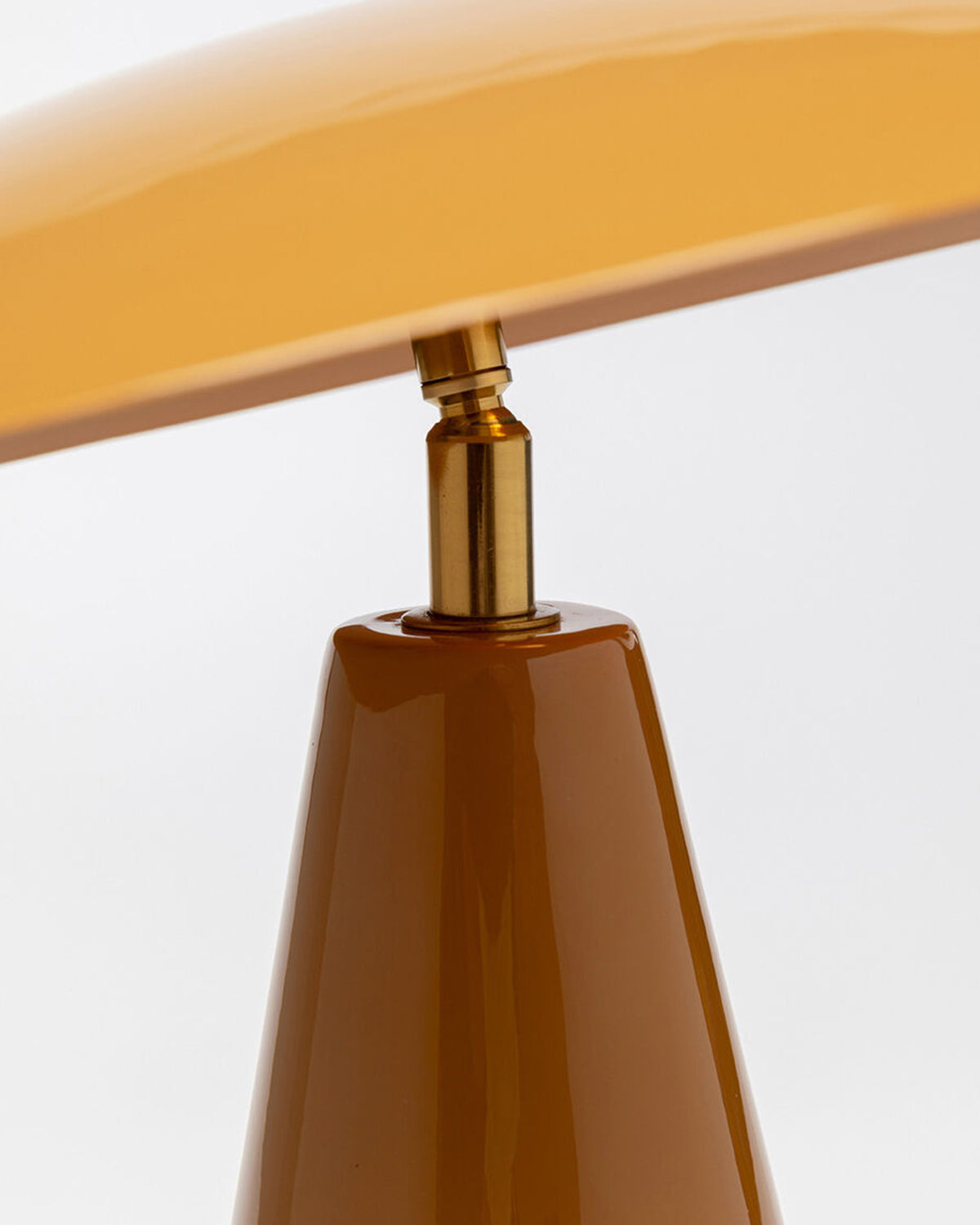 Fungo Bordlampe, Flat Orange 33cm