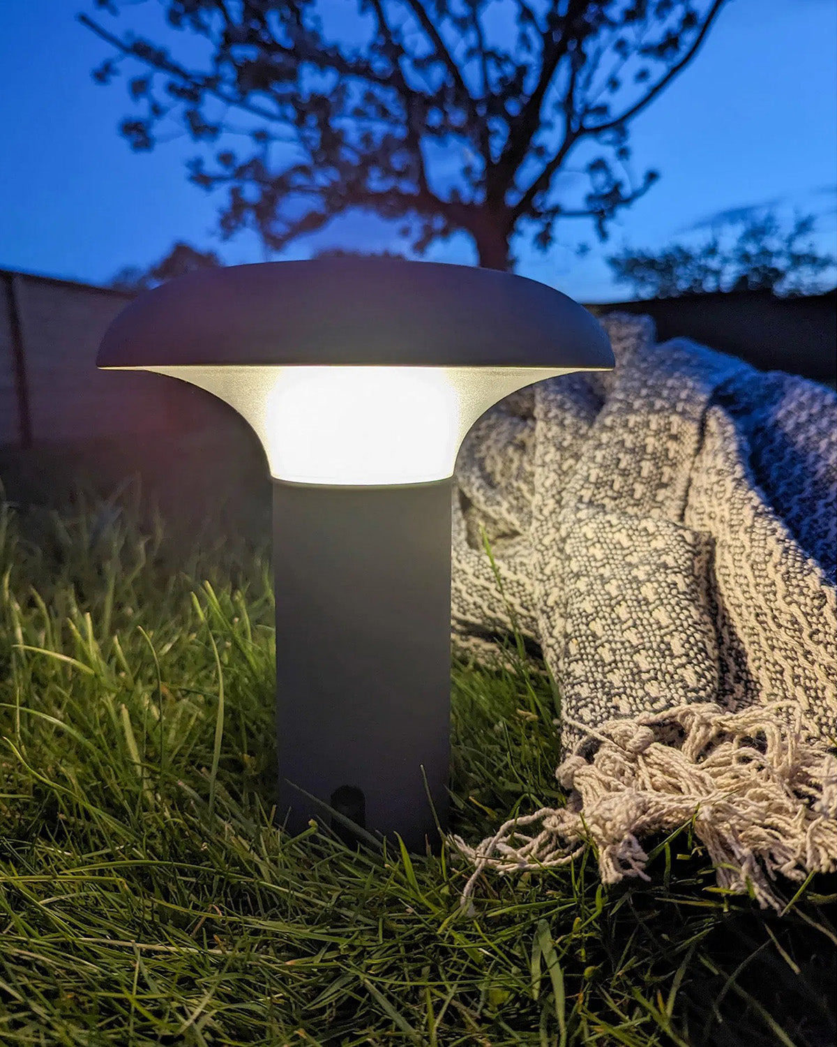 Ramsey LED lampe, grå