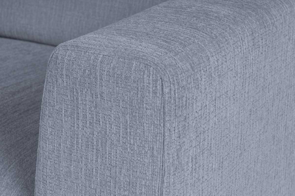 Amalfi hjørnesofa m/open end, ice blue